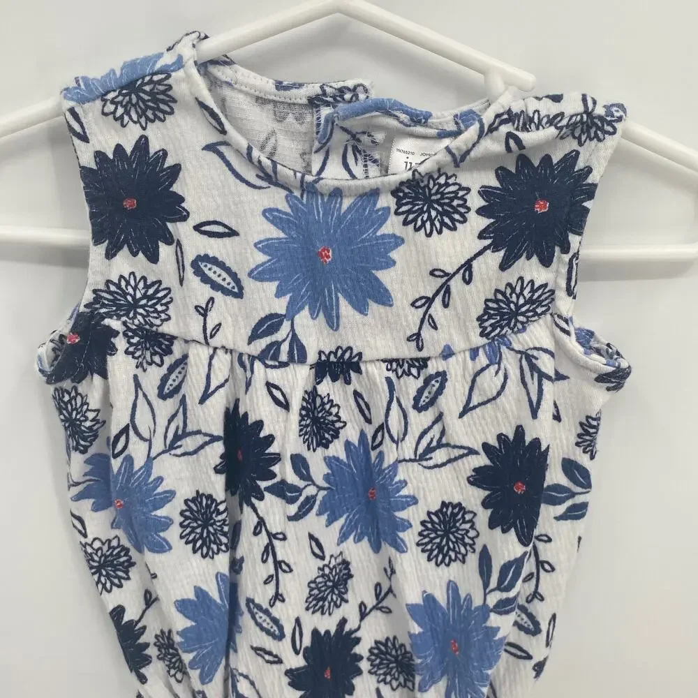 just one you by Carter's Floral Bodysuit Bubble Gauzy 6M